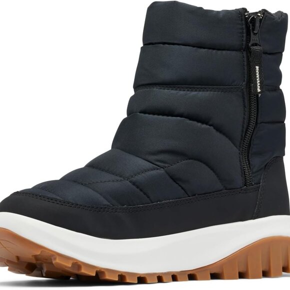 Columbia Womens Snowtrot Mid Boot Black Sea Salt US Size 11 - Picture 9 of 13